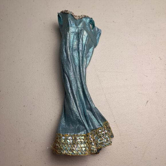 Vintage Barbie Dress #1469 Blue Royalty 1970 Fashion Clothes Superstar Era - Picture 8 of 16